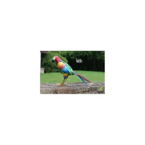 Greenkey Lighting & Decor*Metal Red Parrot