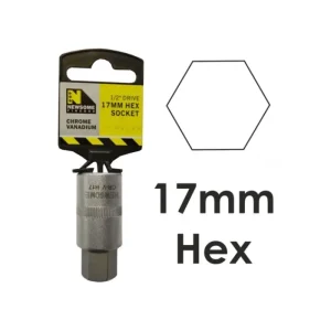 J Newsome Tools LTD Allen Key Sets*17mm Hexagon key socket