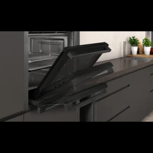 Neff Built In Ovens*B3ACE4HG0B 59.4cm Built In Electric Single Oven - Black with Graphite Trim