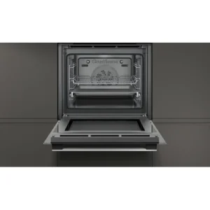 Neff Built In Ovens*B1ACE4HN0B 59.4cm Built In Electric CircoTherm Single Oven - BLACK/STEEL