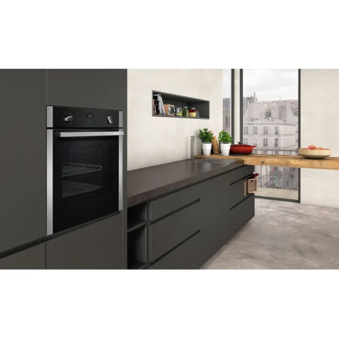 neff_bacehnb_cm_built_in__2.webp Neff Built In Ovens*B1ACE4HN0B 59.4cm Built In Electric CircoTherm Single Oven - BLACK/STEEL