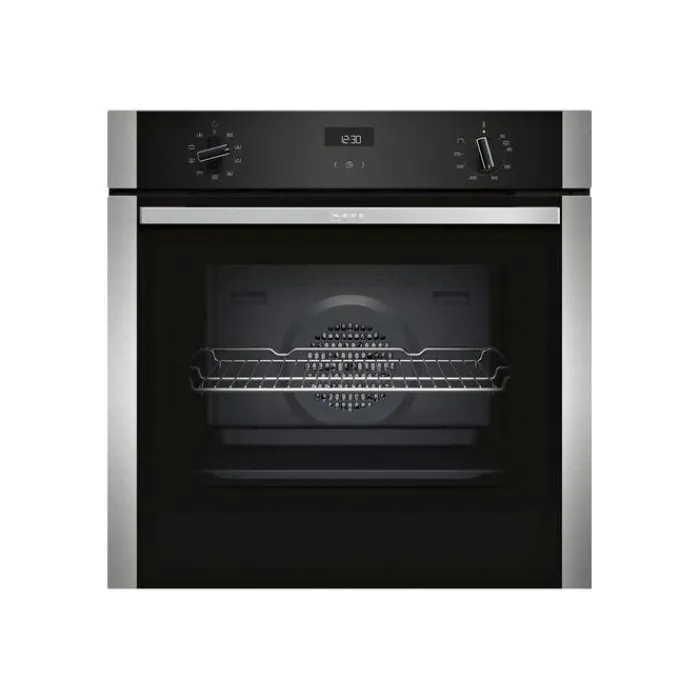 neff_bacehnb_cm_built_in__4.webp Neff Built In Ovens*B1ACE4HN0B 59.4cm Built In Electric CircoTherm Single Oven - BLACK/STEEL