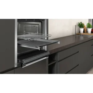 Neff Built In Ovens*B3ACE4HN0B Slide & Hide 59.4cm Built In Electric Single Oven - Stainless Steel
