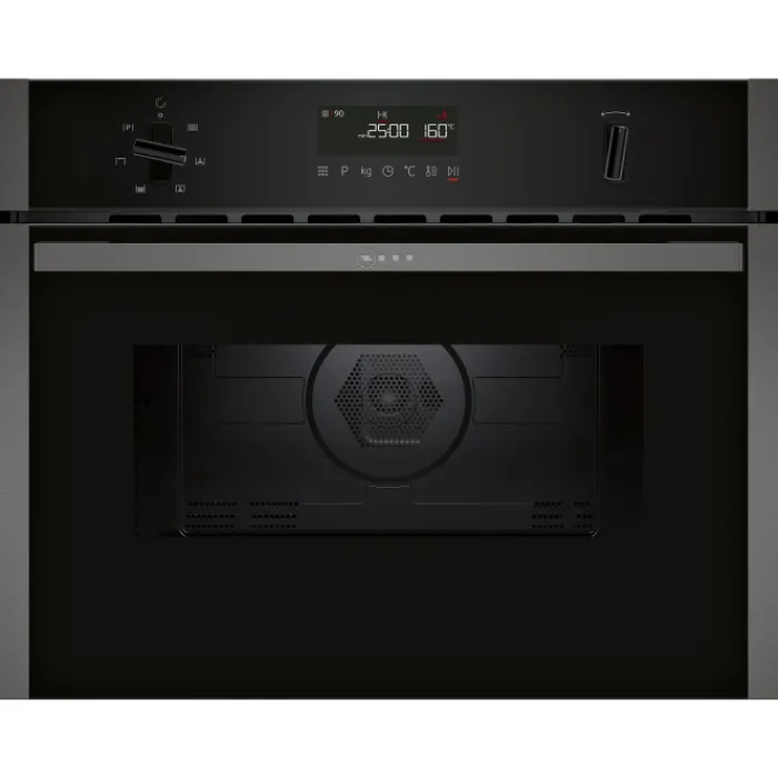neff_camggb__litres_built_0.webp Neff Built In Ovens*C1AMG84G0B 44 Litres Built In Microwave Oven with Hot Air - Black with Graphite Trim