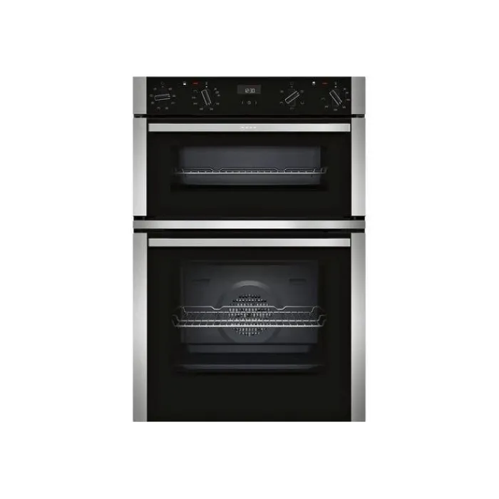 neff_uacehnb_cm_built_in__0.webp Neff Built In Ovens*U1ACE2HN0B 59.4cm Built In Electric CircoTherm Double Oven - BLACK/STEEL