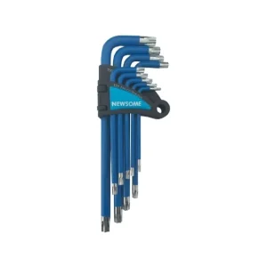 J Newsome Tools LTD Allen Key Sets*9Pc Tamperproof Torx Key Set