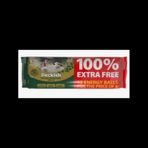 WESTLAND HORTICULTURE LTD Small Animal*Peckish Extra Goodness Energy Balls 6 pack plus 6 Extra Free