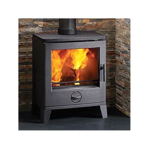 Penman Woodburner And Multifuel Stoves*Scene Eco Multi Fuel Stove 5kW - Black