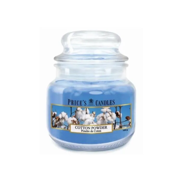 prices_small_jar_cotton_p_0.webp PRICES PATENT CANDLES LTD Candles*Price's Small Jar Cotton Powder