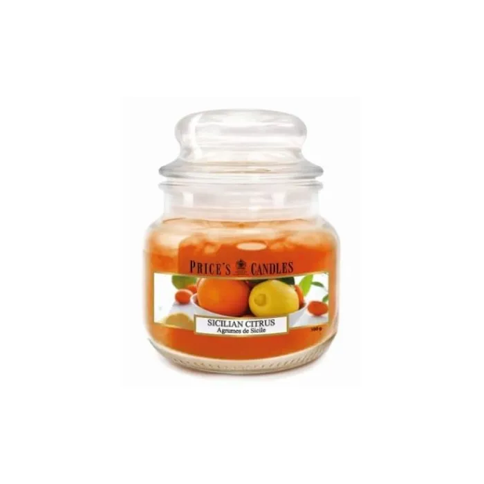 prices_small_jar_sicillia_0.webp PRICES PATENT CANDLES LTD Candles*Price's Small Jar Sicillian Citrus