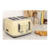 Rangemaster Toasters*RMCL4S201CM 4 Slice Toaster - Matte Cream