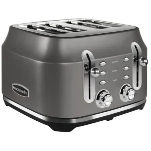 Rangemaster Toasters*RMCL4S201GY 4 Slice Toaster - Matte Slate Grey