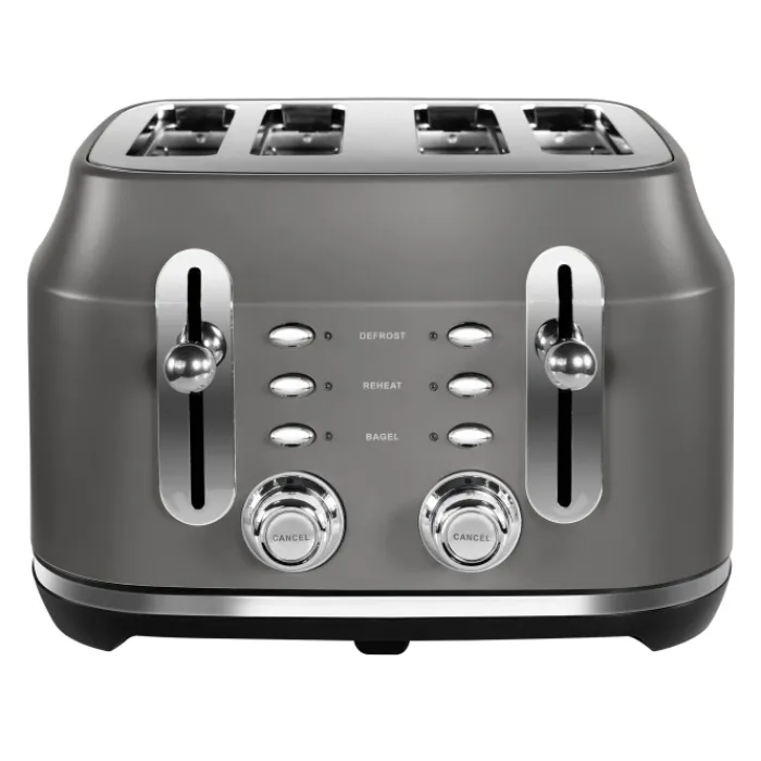 rangemaster_rmclsgy__slic_2.webp Rangemaster Toasters*RMCL4S201GY 4 Slice Toaster - Matte Slate Grey