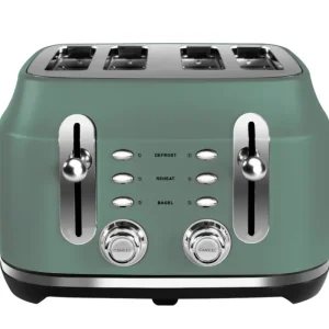 Rangemaster Toasters*RMCL4S201MG 4 Slice Toaster - Mineral Green