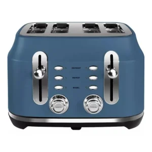 Rangemaster Toasters*RMCL4S201SB 4 Slice Toaster - Stone Blue