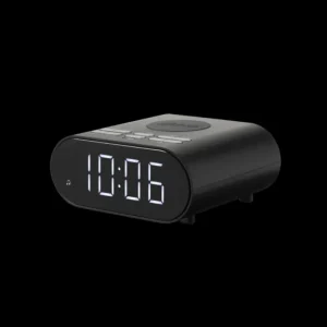 Roberts Clock Radios*ORT-CHARGEBK FM/RDS/Bluetooth/Wireless Alarm Clock Radio - Black