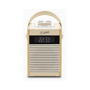 Roberts Clock Radios*RAMBLERMIDIPC Dual Alarm DAB / DAB+ / FM Portable Radio with Bluetooth - Pastel Cream