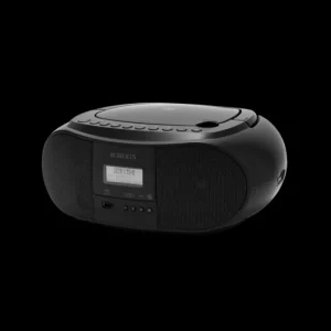 Roberts Clock Radios*ZOOMBOX4BK Dab+/FM/CD/USB/Bluetooth Boombox - Black