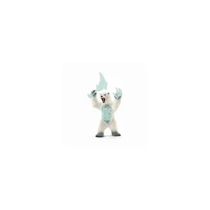 Schleich Eldrador*Blizzard Bear With Weapon 42510