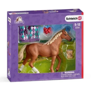 Schleich Horse Club*English Thoroughbred + Blanket 42360