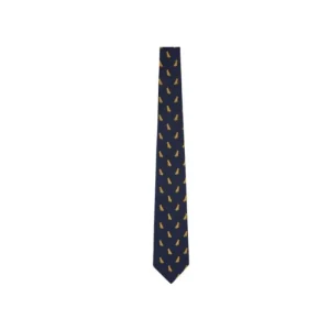 Schoffel Accessories*Ashford Silk Tie - Navy Labrador