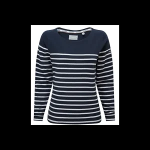 Women Schoffel T-Shirts*Beauport Top - Navy Stripe