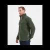 Schoffel Jumpers & Cardigans*Berkeley 1/4 Zip Fleece - Cedar Green