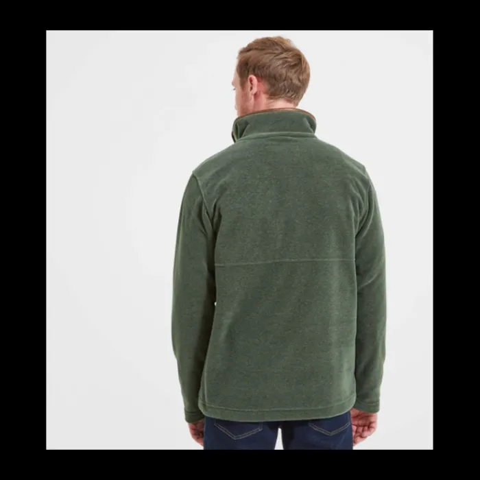 schoffel_berkeley__zip_fl_1-1.webp Schoffel Jumpers & Cardigans*Berkeley 1/4 Zip Fleece - Cedar Green