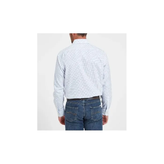 schoffel_greenwich_tailor_0.webp Schoffel Shirts*Greenwich Tailored Shirt - Light Blue Check