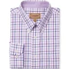 Schoffel Shirts*Holkham Classic Men's Shirt Plum
