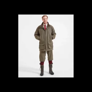 Schoffel Coats & Jackets | Shooting*Ptarmigan Tweed Classic Coat -Loden Green