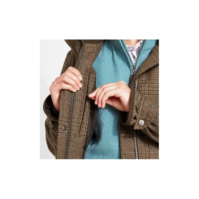 schoffel_ptarmigan_tweed__1.webp Women Schoffel Coats & Jackets | Shooting*Ptarmigan Tweed Coat - Teviot Tweed