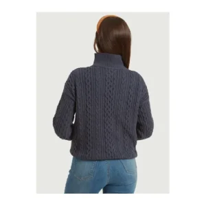 Women Schoffel Jumpers & Cardigans*Settle 1/4 Zip Jumper - Slate Navy