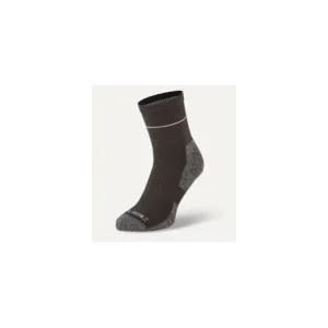 Women Sealskinz Socks & Underwear | Socks*Morston Solo Quickdry Ankle Length Sock Black / Grey