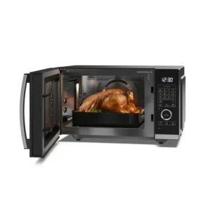 Sharp Microwaves*YC-QC254AU-B 25 Litres Flatbed Convection Oven Microwave with Grill - Black