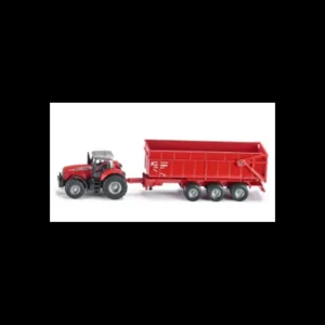 SIKU Siku*- Massey Ferguson Tractor with Trailer