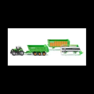 SIKU Siku*- Deutz Tractor with Joskin Trailer Set