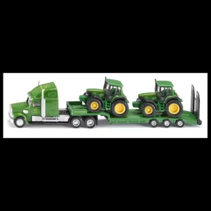 SIKU Siku*- John Deere Tractor with Low Loader