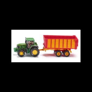 SIKU Siku*- John Deere With Silage Trailer