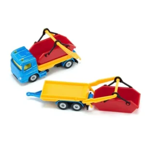 SIKU Siku*- Truck With Skip + Trailer