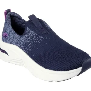 Women Skechers Trainers*Arch Fit D'Lux Key Journey - Navy