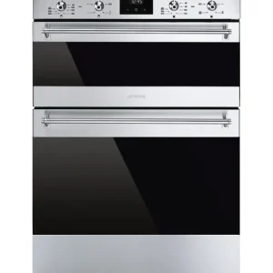smeg Built In Ovens*DUSF6300X Classic Double Oven Built Under Stainless Steel