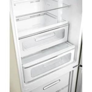 smeg Fridge Freezers/Freestanding Fridge Freezers*FAB32RCR5UK 60cm Retro 50s Style Frost Free Fridge Freezer - Cream (Right Hand Hinge)