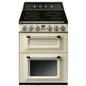 smeg Freestanding Cookers*TR62IP2 60cm Victoria Electric Cooker with Induction Hob - Cream