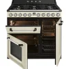 smeg Range Cookers*TR93P Victoria Dual Fuel Range Cooker 90cm - Cream