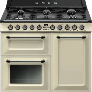smeg Range Cookers*TR103P Victoria Dual Fuel Range Cooker - 100cm - Cream