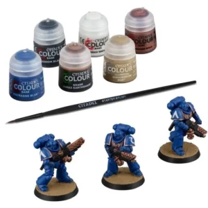 Games Workshop Warhammer 40,000*Space Marines: Infernus Marines & Paint Set