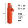 Stanley flasks Flasks & Travel Mugs*Stanley Aerolight Iceflow Water Bottle 0.6L - Tigerlily