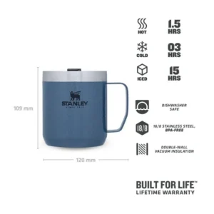 Stanley flasks Flasks & Travel Mugs*Stanley Camp Mug Hammertone Lake 0.35L