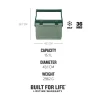 Stanley flasks Camping | Flasks & Travel Mugs*Stanley Easy Carry Outdoor Cooler 15.1L - Stanley Green